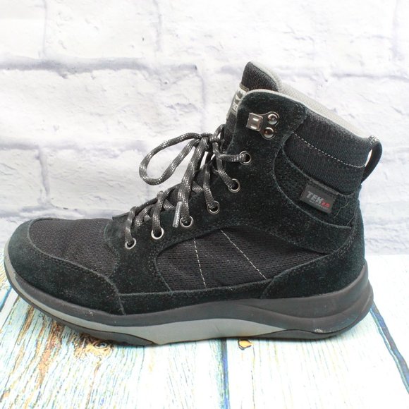 L.L. Bean Other - LL BEAN Men's Black Waterproof Hiking Trail Tek 2.5 Nylon Suede Boots Size 7 M
